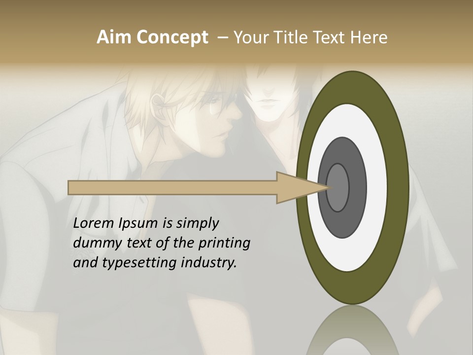 A Couple Of People Sitting Next To Each Other PowerPoint Template