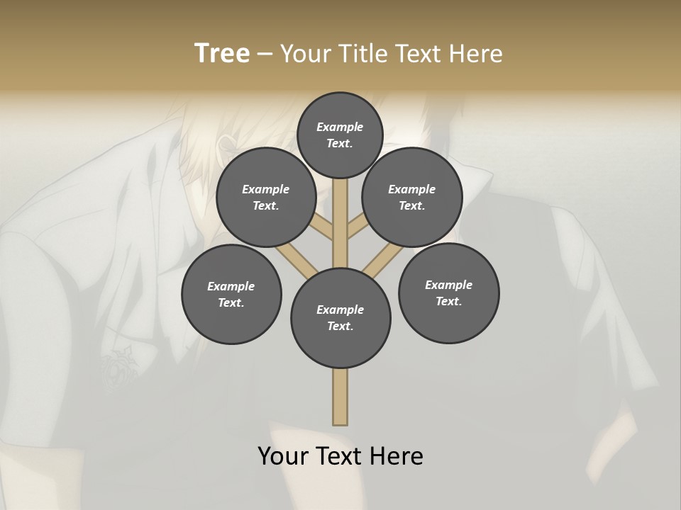 A Couple Of People Sitting Next To Each Other PowerPoint Template