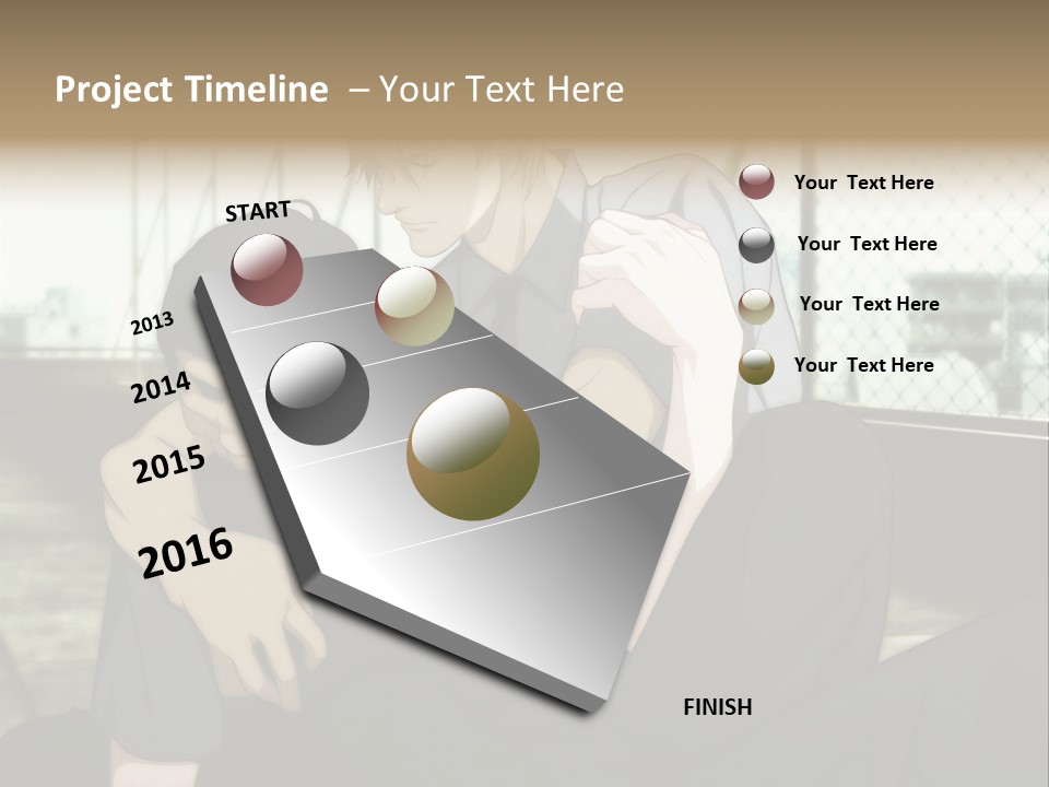 A Couple Of People That Are Hugging Each Other PowerPoint Template