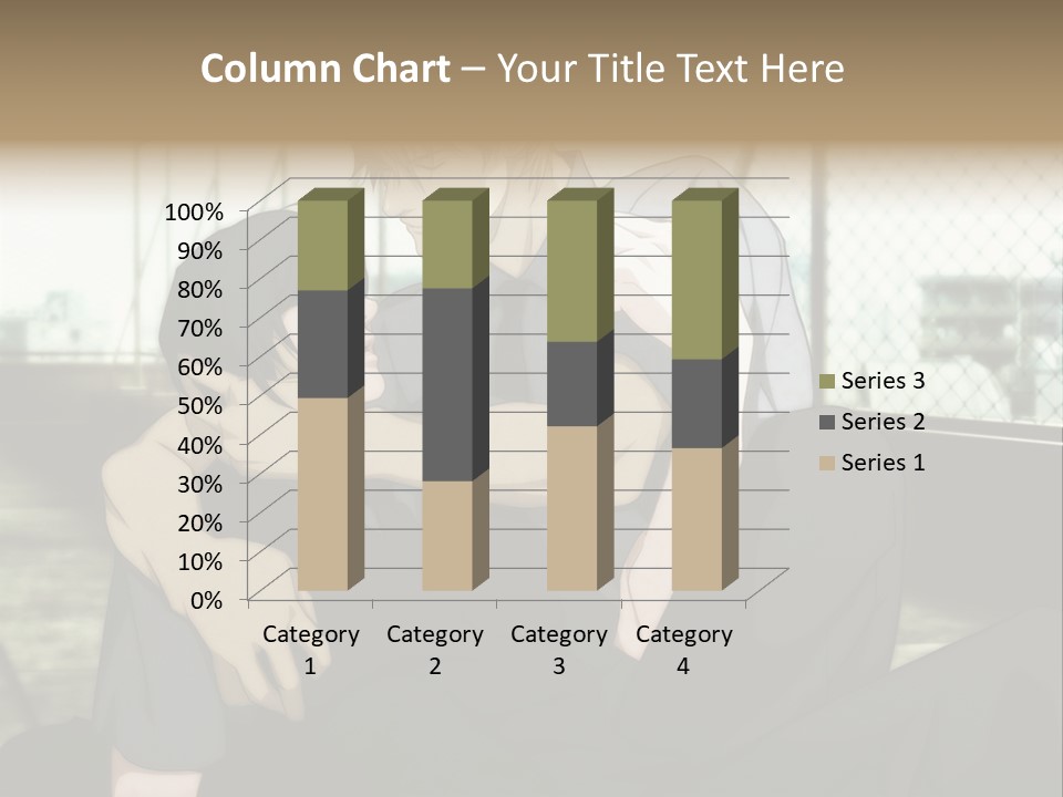 A Couple Of People That Are Hugging Each Other PowerPoint Template