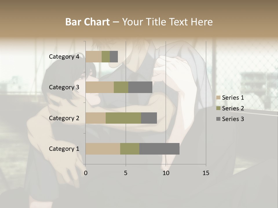 A Couple Of People That Are Hugging Each Other PowerPoint Template