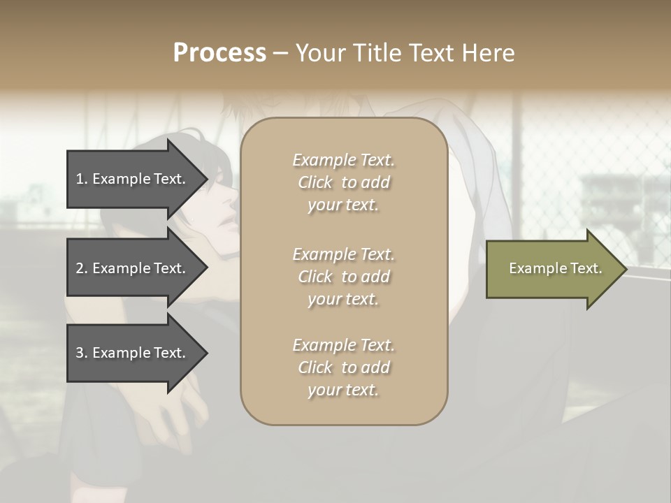 A Couple Of People That Are Hugging Each Other PowerPoint Template