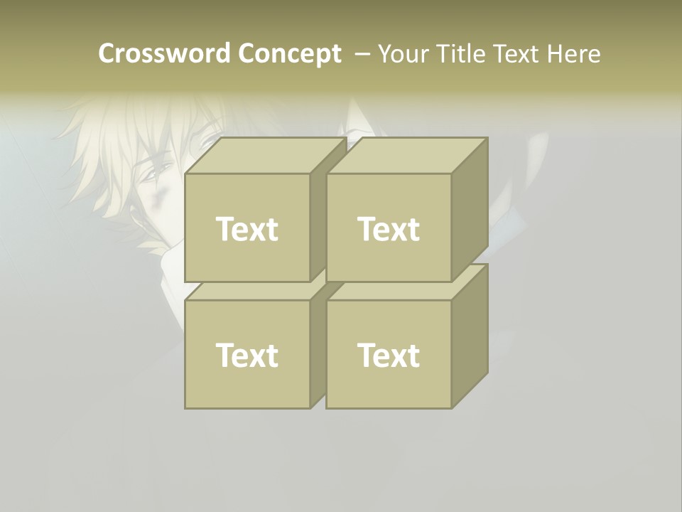 A Couple Of People That Are Next To Each Other PowerPoint Template
