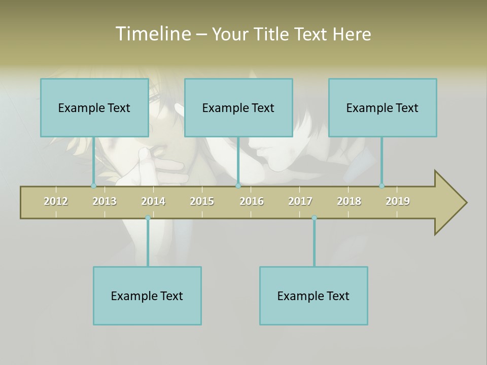 A Couple Of People That Are Next To Each Other PowerPoint Template