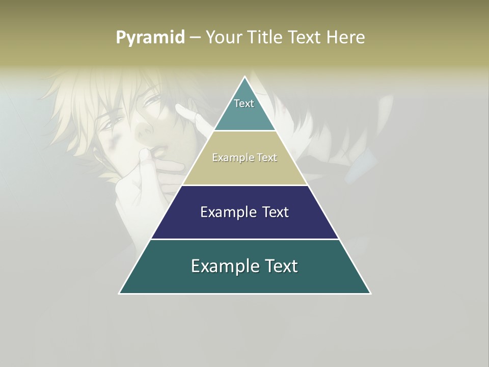 A Couple Of People That Are Next To Each Other PowerPoint Template