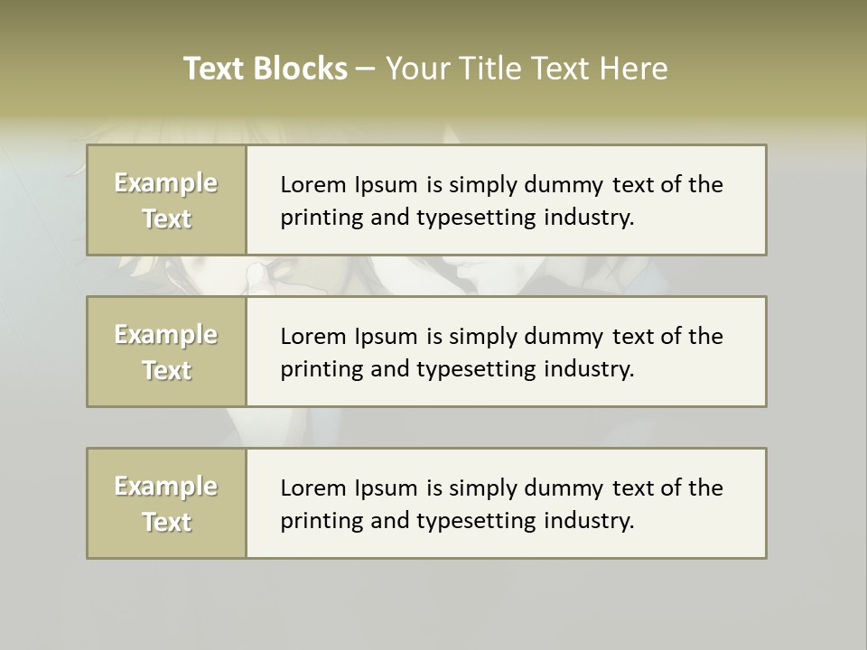 A Couple Of People That Are Next To Each Other PowerPoint Template
