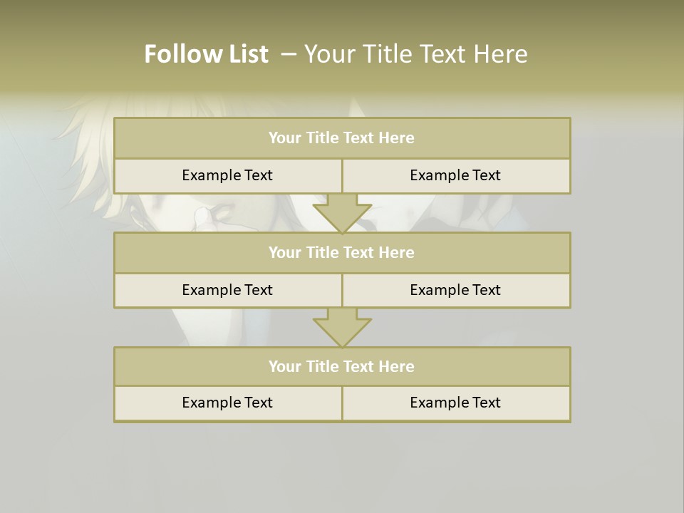 A Couple Of People That Are Next To Each Other PowerPoint Template
