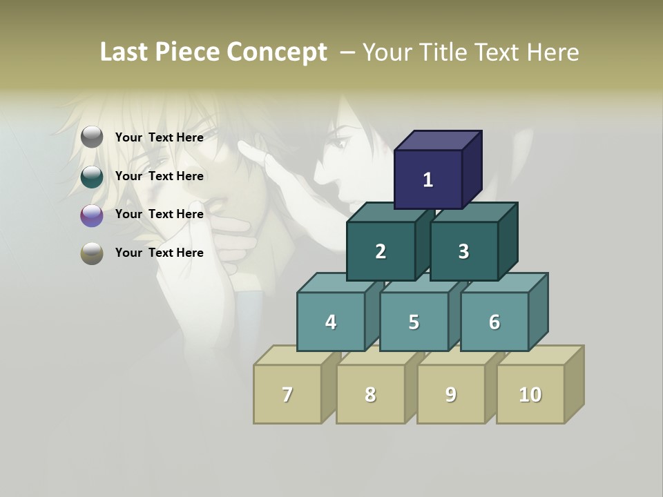 A Couple Of People That Are Next To Each Other PowerPoint Template