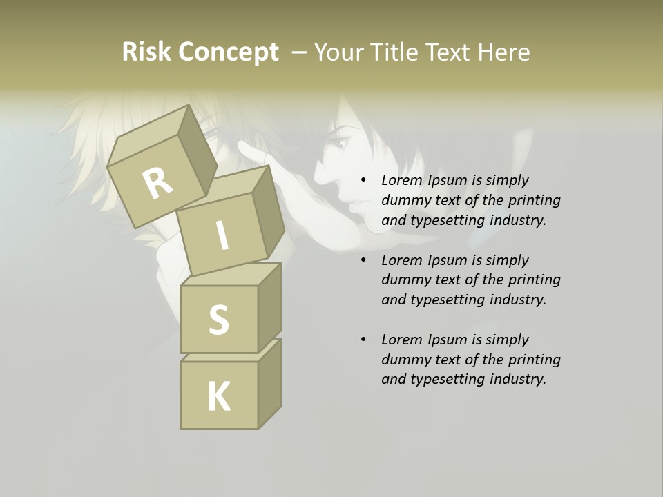 A Couple Of People That Are Next To Each Other PowerPoint Template