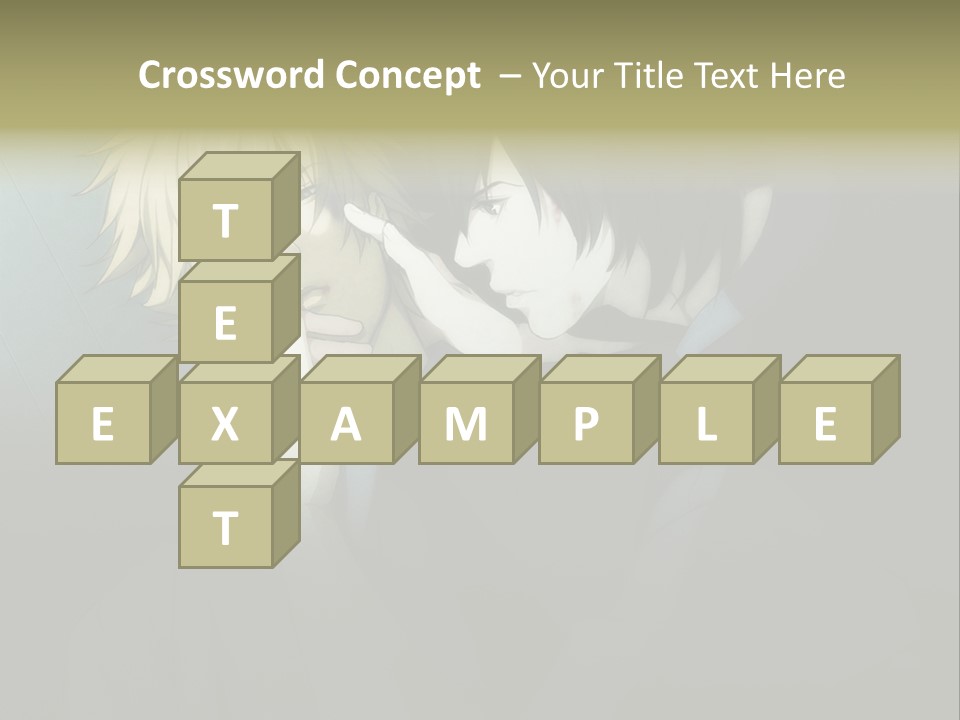 A Couple Of People That Are Next To Each Other PowerPoint Template