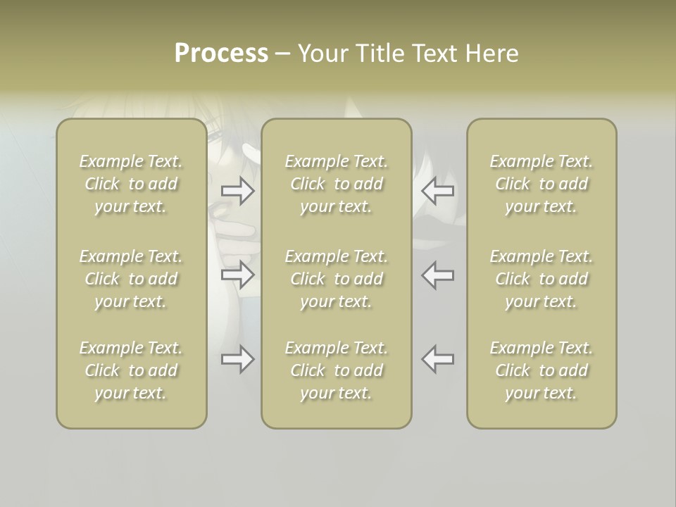 A Couple Of People That Are Next To Each Other PowerPoint Template