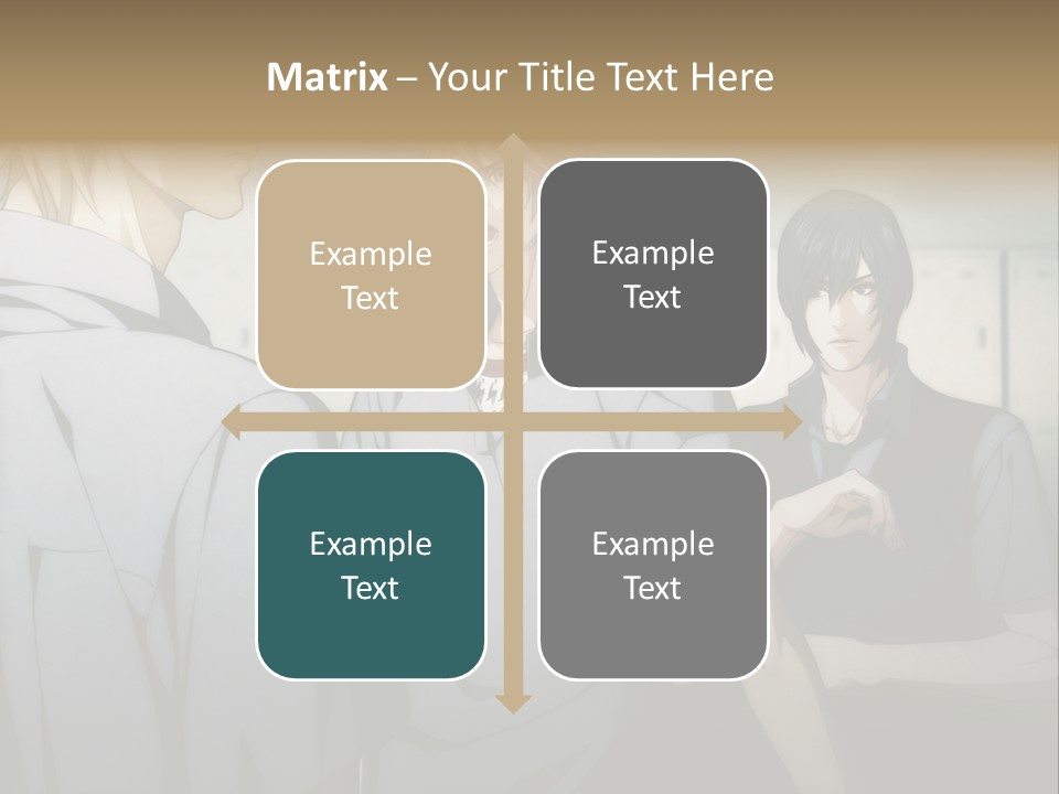 A Group Of Young Men Standing Next To Each Other PowerPoint Template