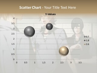 A Group Of Young Men Standing Next To Each Other PowerPoint Template