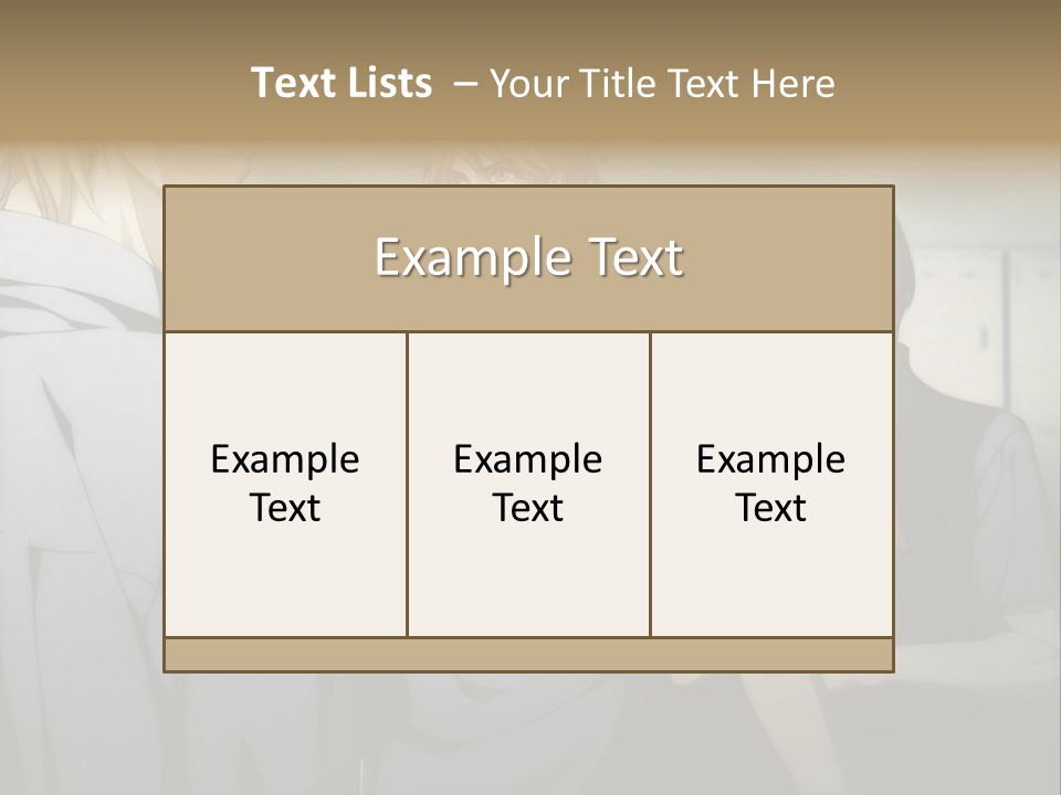 A Group Of Young Men Standing Next To Each Other PowerPoint Template