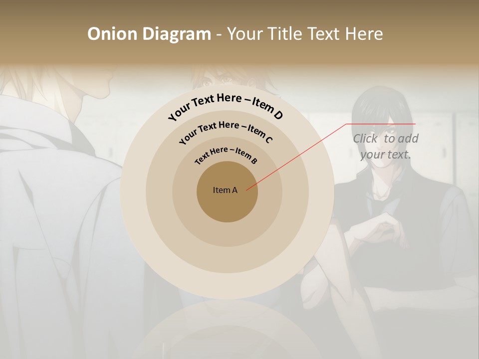 A Group Of Young Men Standing Next To Each Other PowerPoint Template