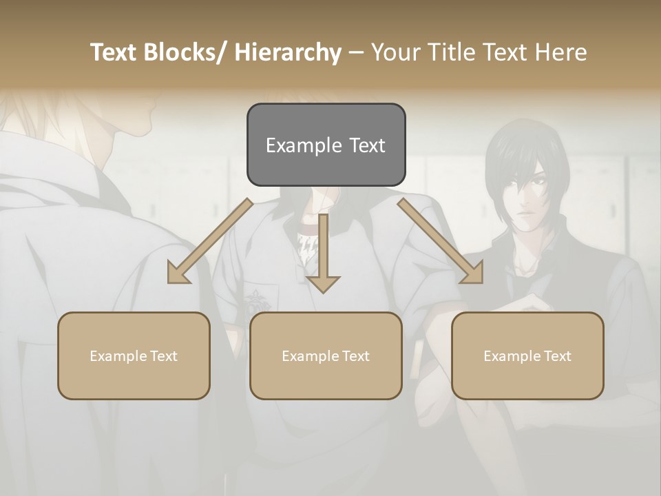 A Group Of Young Men Standing Next To Each Other PowerPoint Template