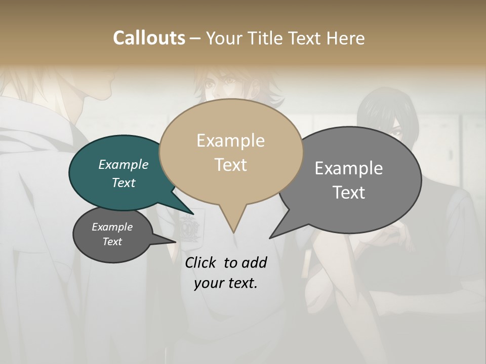 A Group Of Young Men Standing Next To Each Other PowerPoint Template