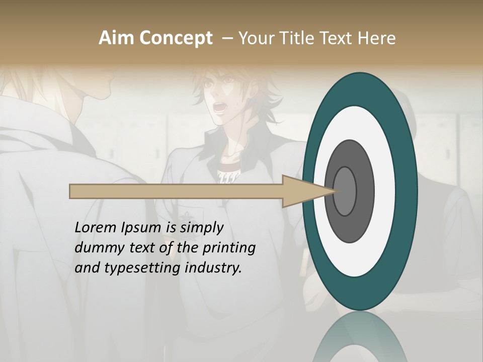 A Group Of Young Men Standing Next To Each Other PowerPoint Template