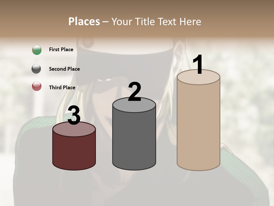 A Person With A Hat And A Green Shirt PowerPoint Template