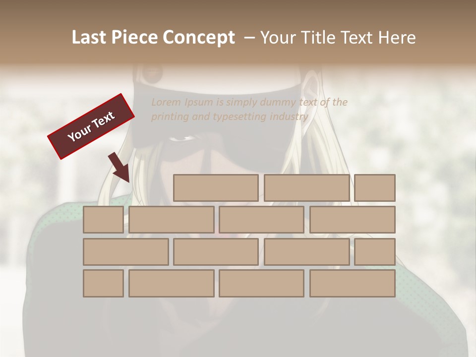 A Person With A Hat And A Green Shirt PowerPoint Template
