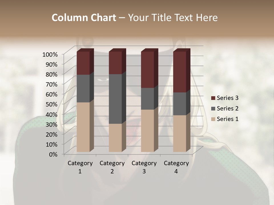 A Person With A Hat And A Green Shirt PowerPoint Template