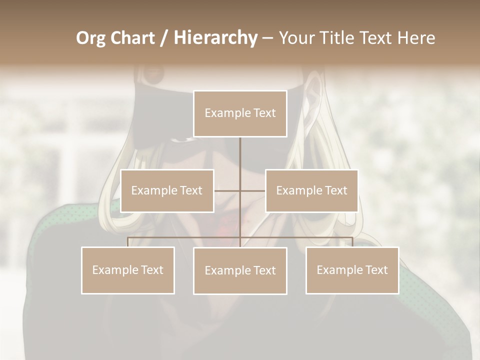 A Person With A Hat And A Green Shirt PowerPoint Template