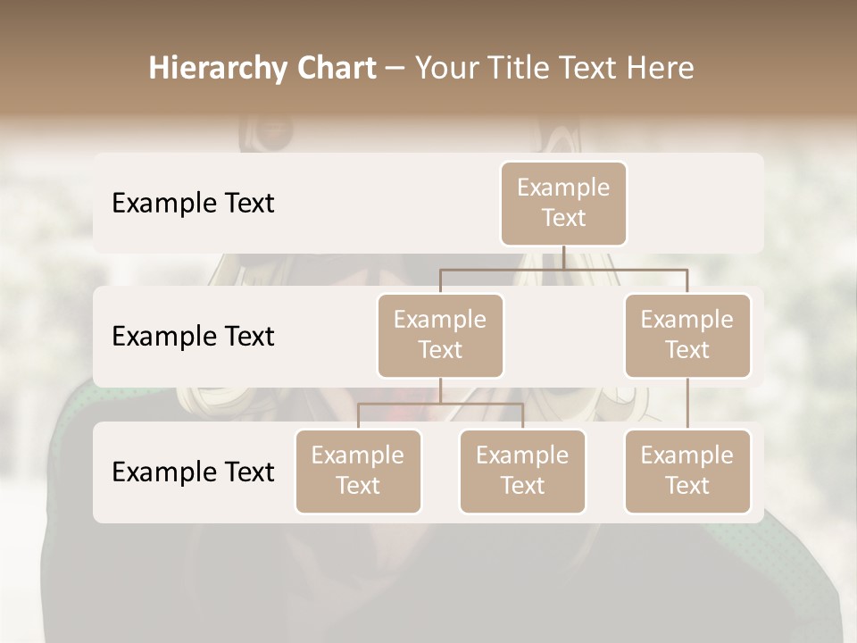 A Person With A Hat And A Green Shirt PowerPoint Template