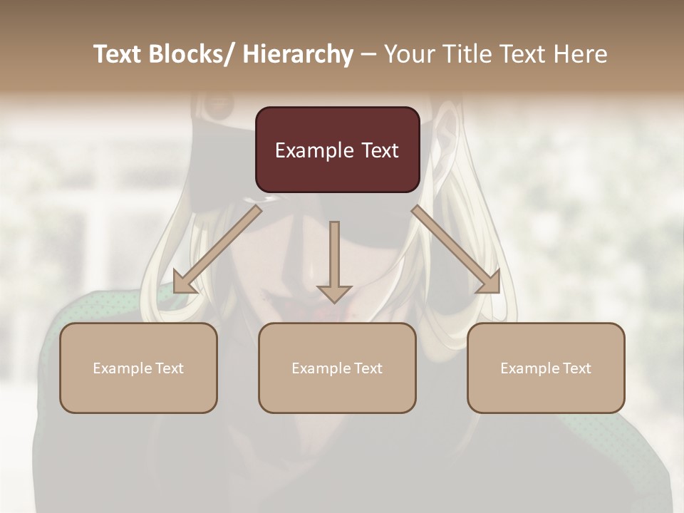 A Person With A Hat And A Green Shirt PowerPoint Template