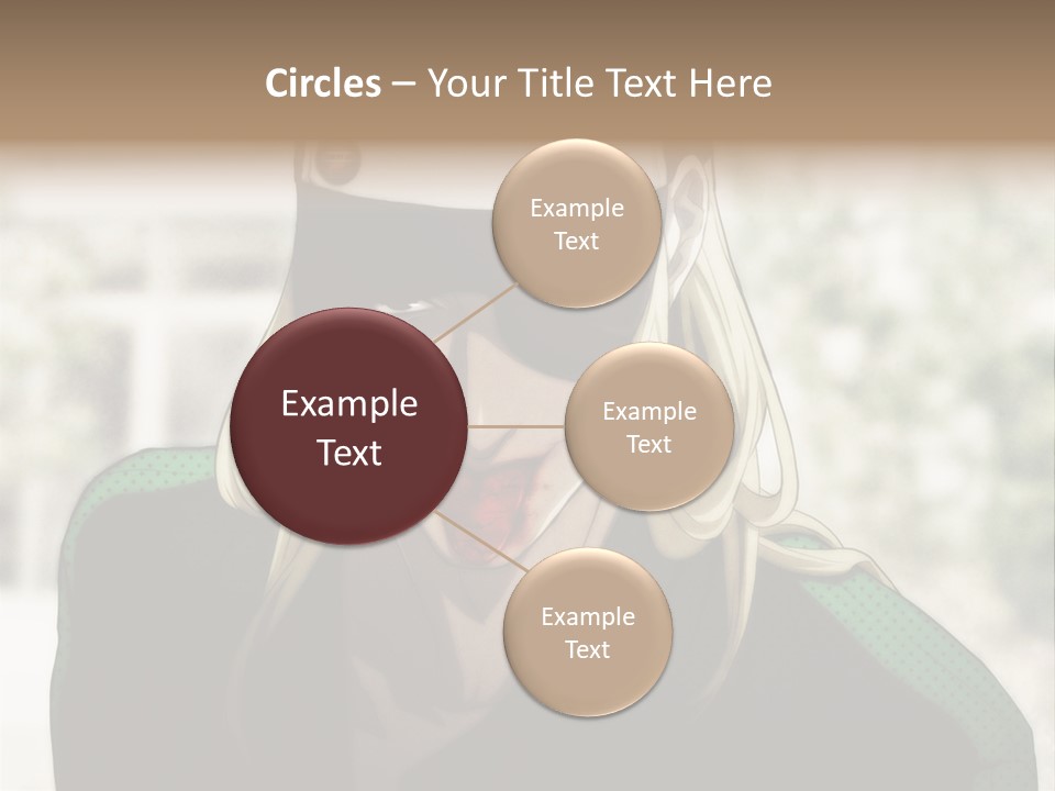 A Person With A Hat And A Green Shirt PowerPoint Template