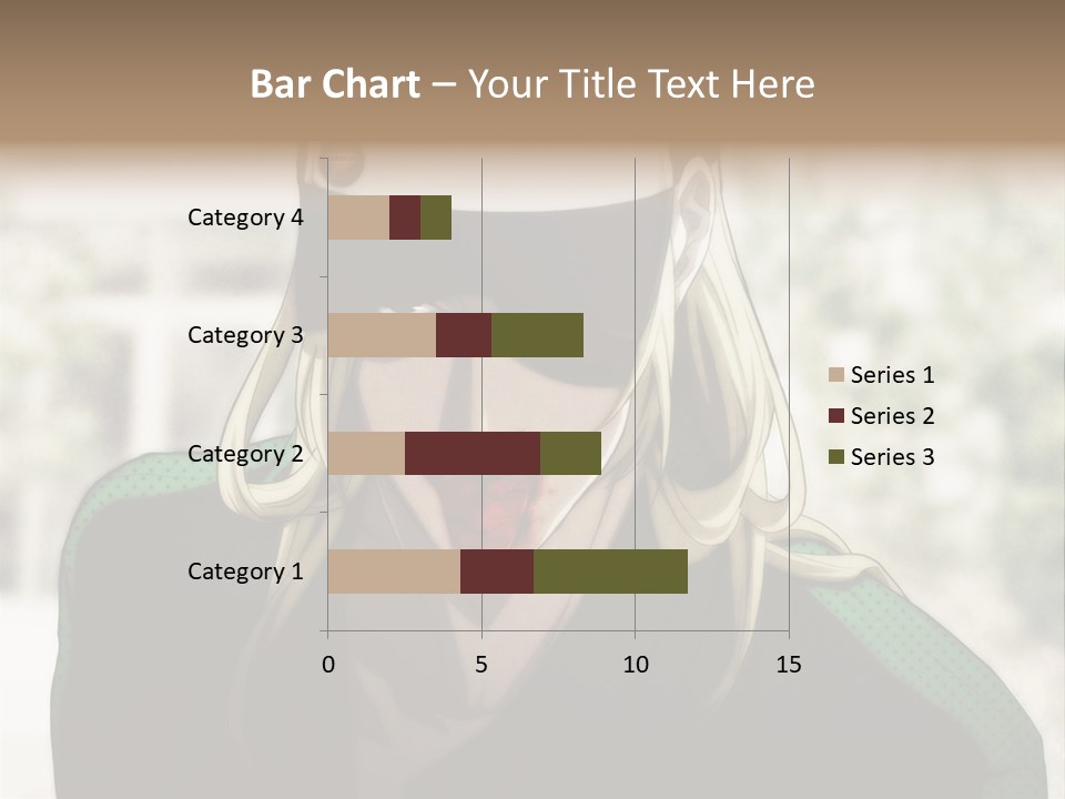 A Person With A Hat And A Green Shirt PowerPoint Template