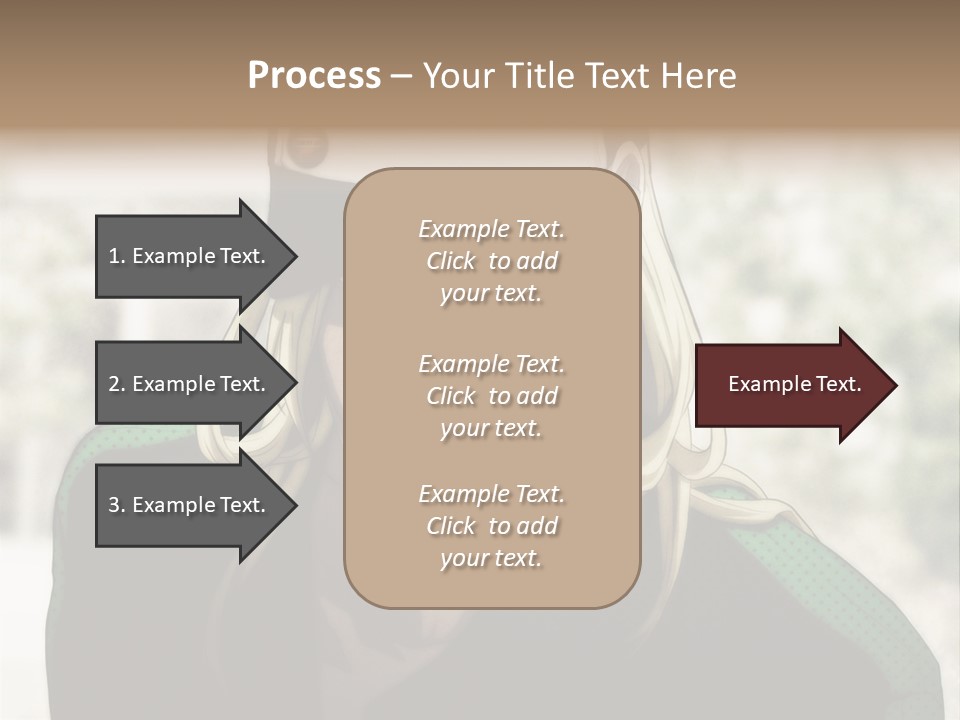 A Person With A Hat And A Green Shirt PowerPoint Template