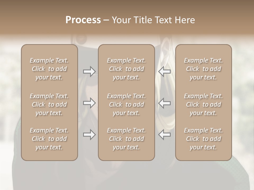 A Person With A Hat And A Green Shirt PowerPoint Template