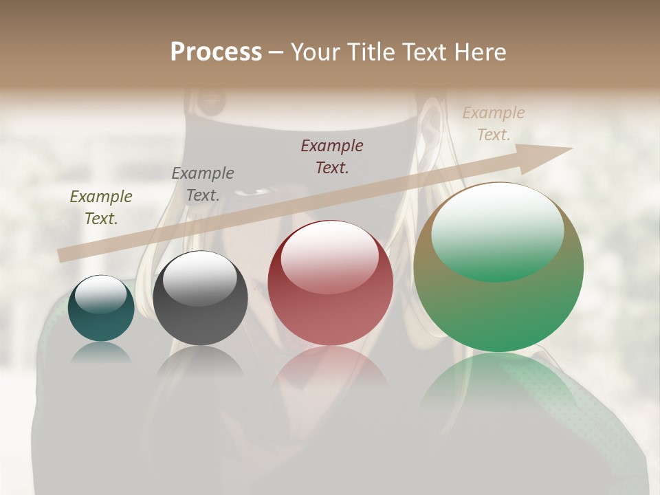 A Person With A Hat And A Green Shirt PowerPoint Template