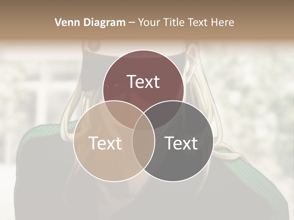 A Person With A Hat And A Green Shirt PowerPoint Template