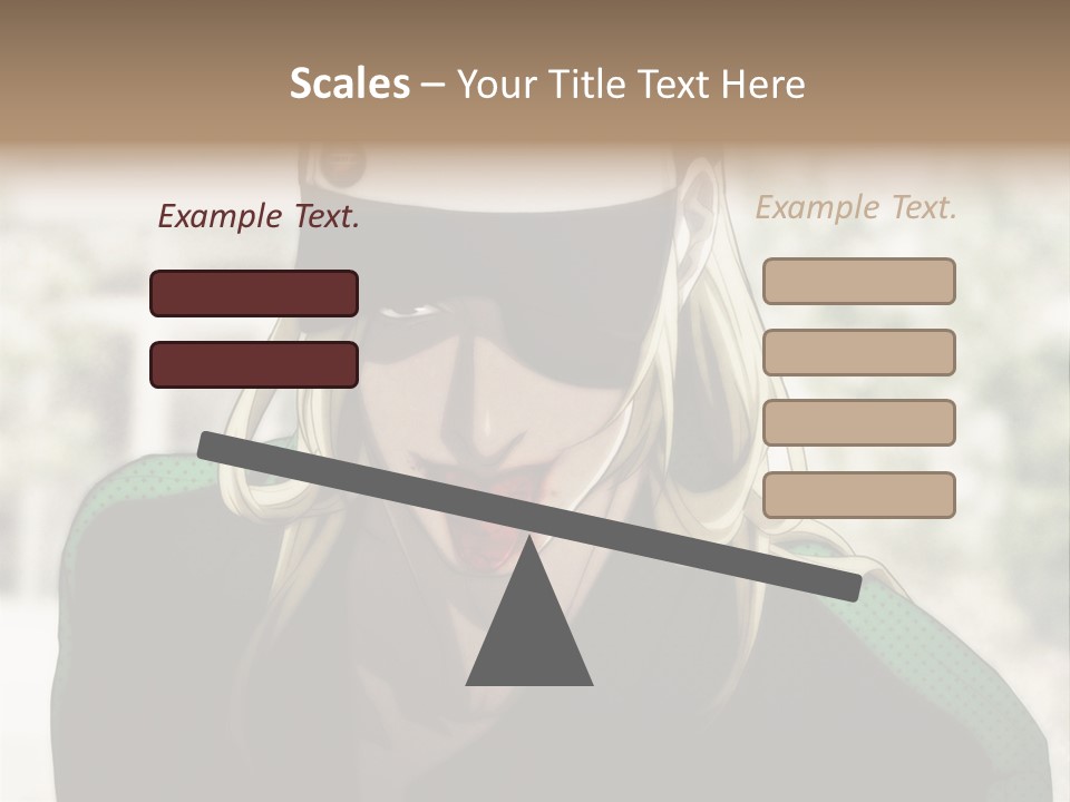 A Person With A Hat And A Green Shirt PowerPoint Template