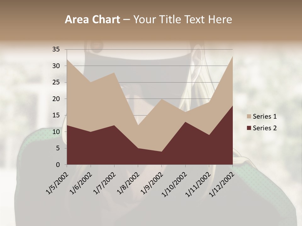 A Person With A Hat And A Green Shirt PowerPoint Template
