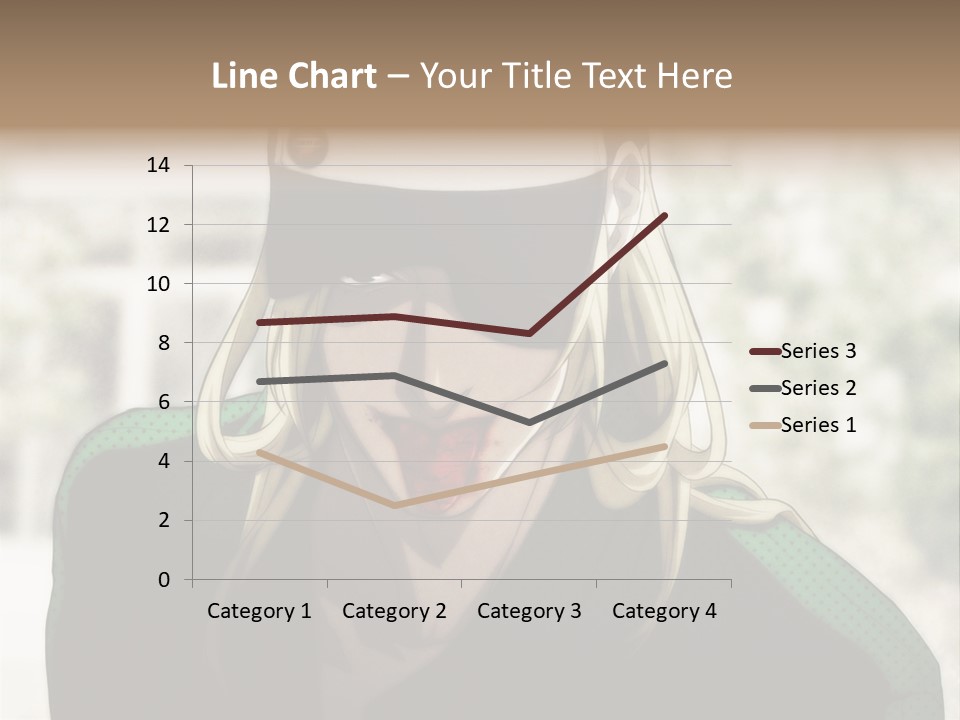 A Person With A Hat And A Green Shirt PowerPoint Template