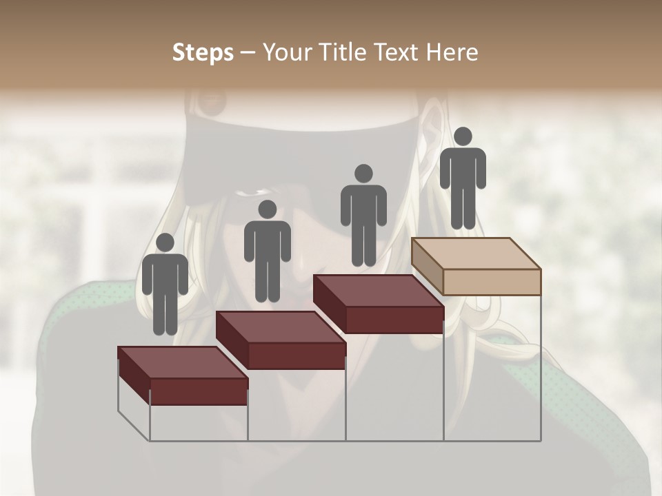 A Person With A Hat And A Green Shirt PowerPoint Template