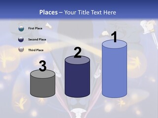 A Group Of People On A Blue Background With The Words Name Of Presentation Company Name PowerPoint Template