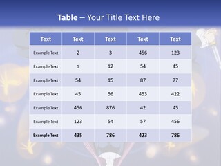 A Group Of People On A Blue Background With The Words Name Of Presentation Company Name PowerPoint Template