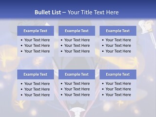 A Group Of People On A Blue Background With The Words Name Of Presentation Company Name PowerPoint Template