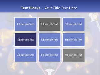 A Group Of People On A Blue Background With The Words Name Of Presentation Company Name PowerPoint Template