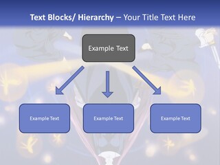 A Group Of People On A Blue Background With The Words Name Of Presentation Company Name PowerPoint Template