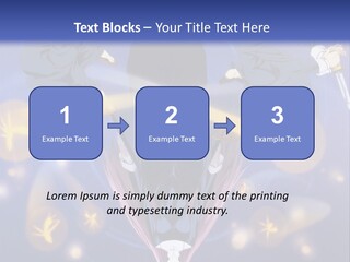 A Group Of People On A Blue Background With The Words Name Of Presentation Company Name PowerPoint Template