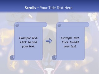 A Group Of People On A Blue Background With The Words Name Of Presentation Company Name PowerPoint Template