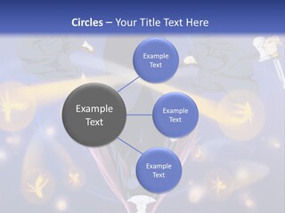 A Group Of People On A Blue Background With The Words Name Of Presentation Company Name PowerPoint Template