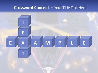 A Group Of People On A Blue Background With The Words Name Of Presentation Company Name PowerPoint Template