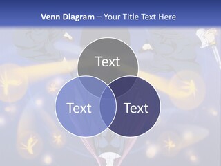 A Group Of People On A Blue Background With The Words Name Of Presentation Company Name PowerPoint Template