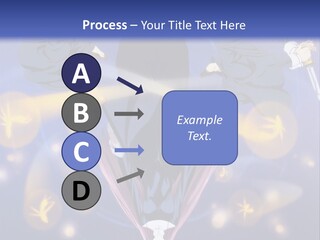 A Group Of People On A Blue Background With The Words Name Of Presentation Company Name PowerPoint Template