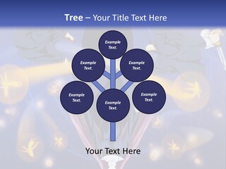 A Group Of People On A Blue Background With The Words Name Of Presentation Company Name PowerPoint Template